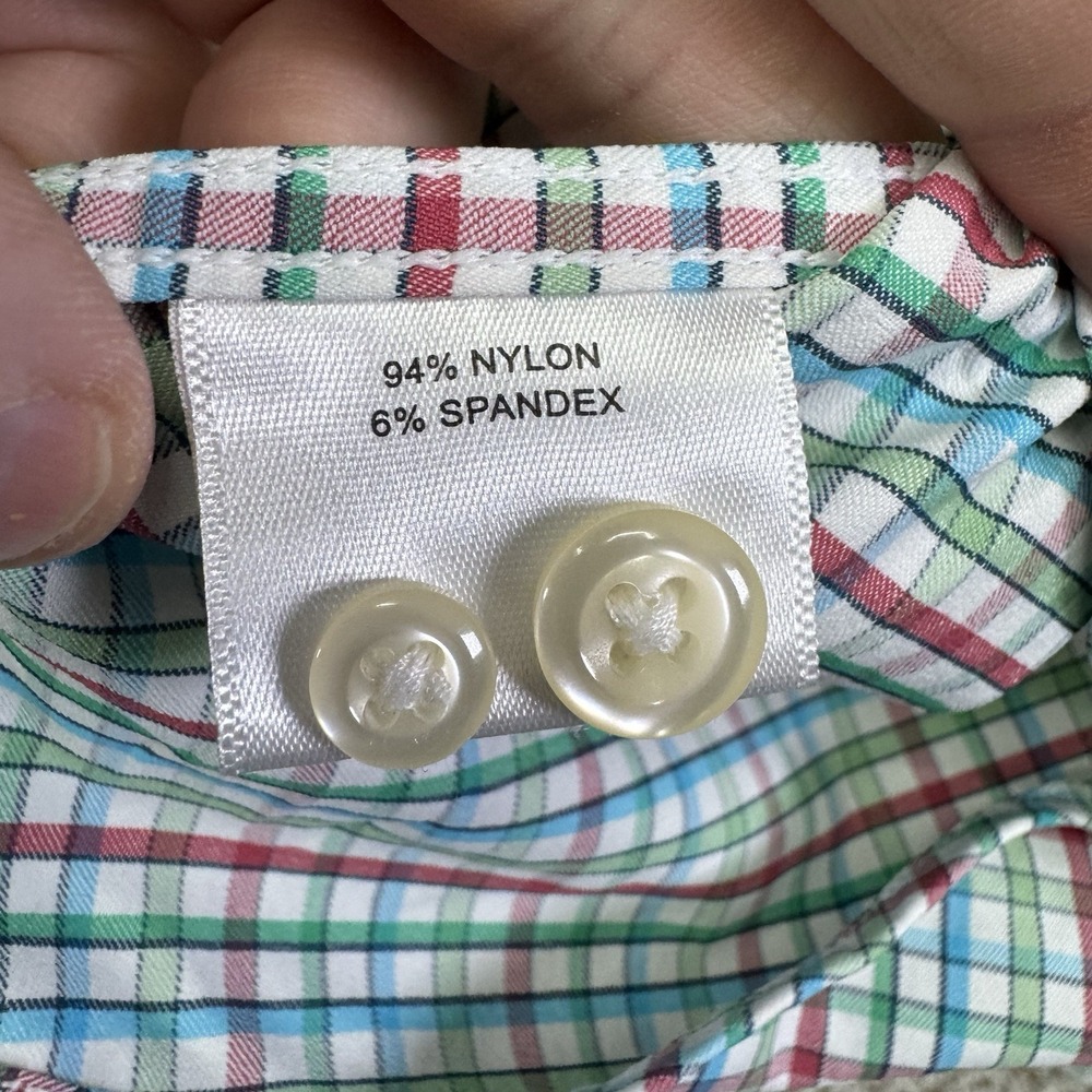 Peter Millar Shirt Mens Large Summer Comfort Performance Long Sleeve Button Down - Picture 10 of 16